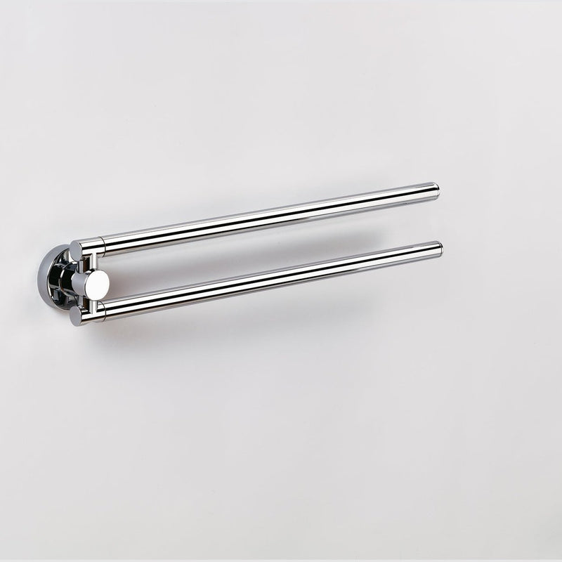 Sonia Tecno Project Double Swing Towel Rail - Chrome