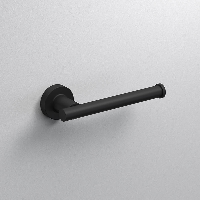 Sonia Tecno Project Spare/Open Toilet Roll Holder - Matt Black