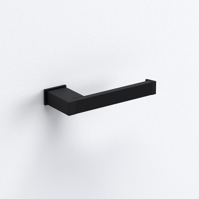 Sonia S Cube Open Toilet Roll Holder - Black