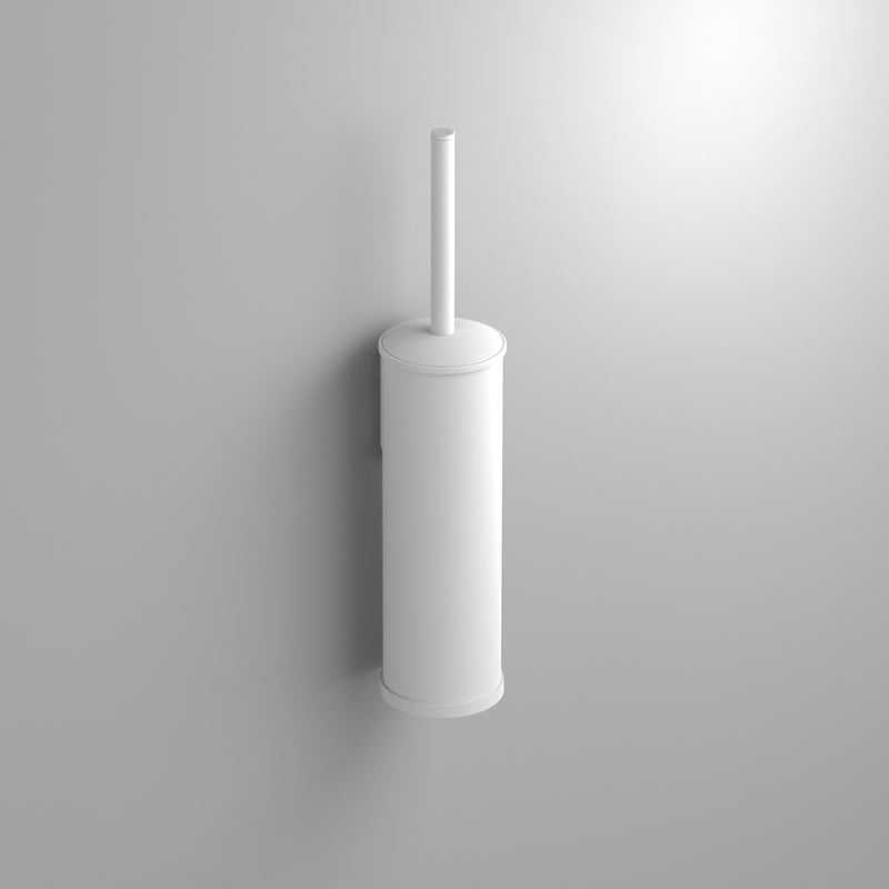 Sonia Metal WC Brush Set - Matt White