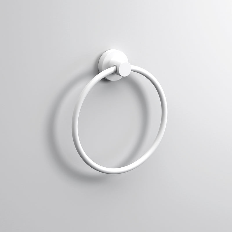 Sonia Tecno Project Towel Ring - Matt White