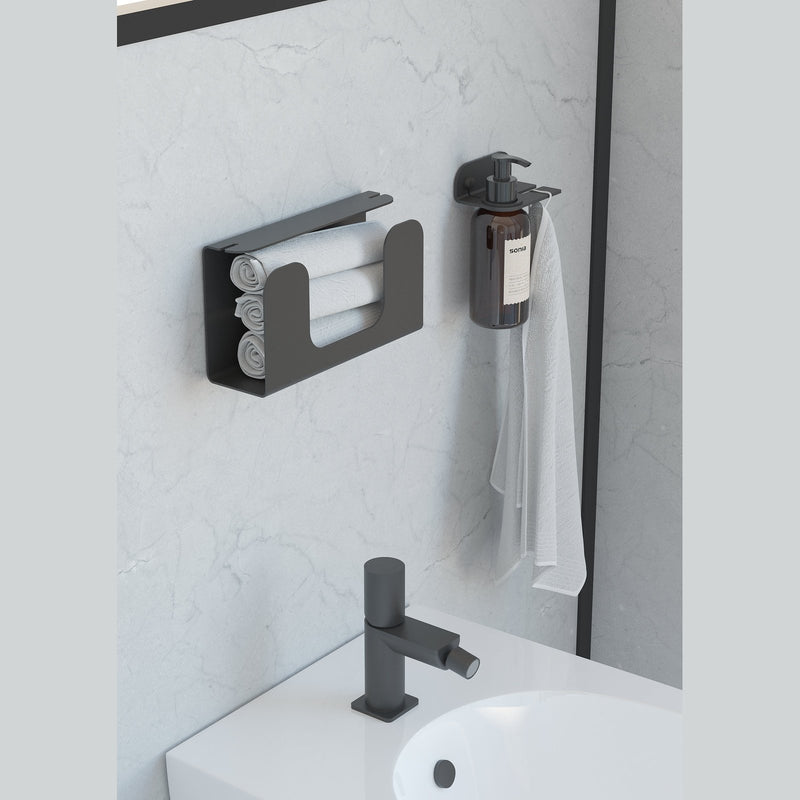 Sonia Quick Towel Rack - Black