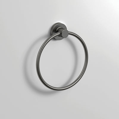 Tecno Project Towel Ring - Gunmetal