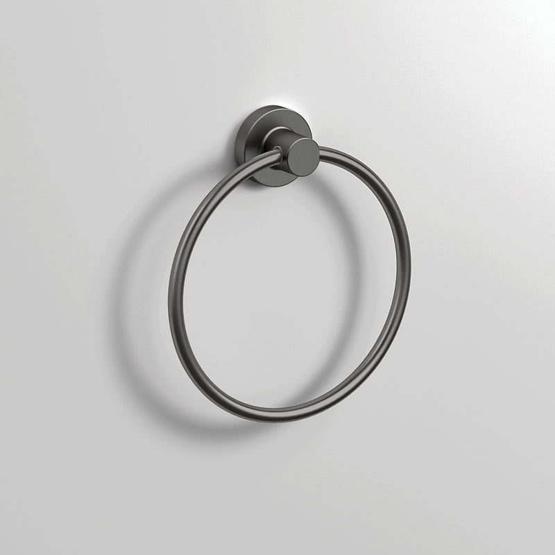 Tecno Project Towel Ring - Gunmetal