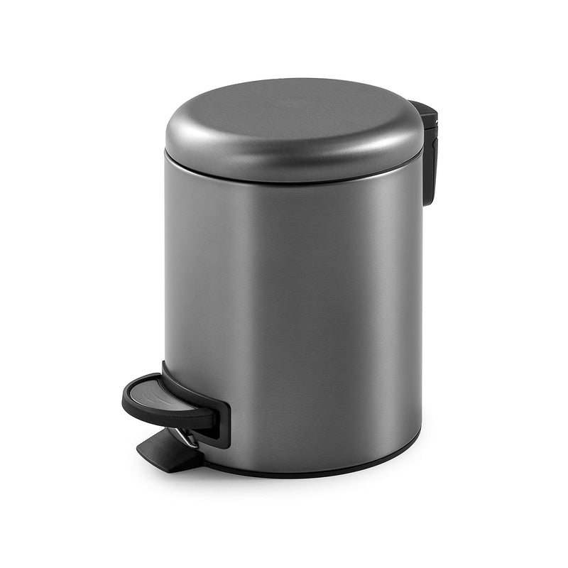 Potty Pedal Bin 3L - Gunmetal