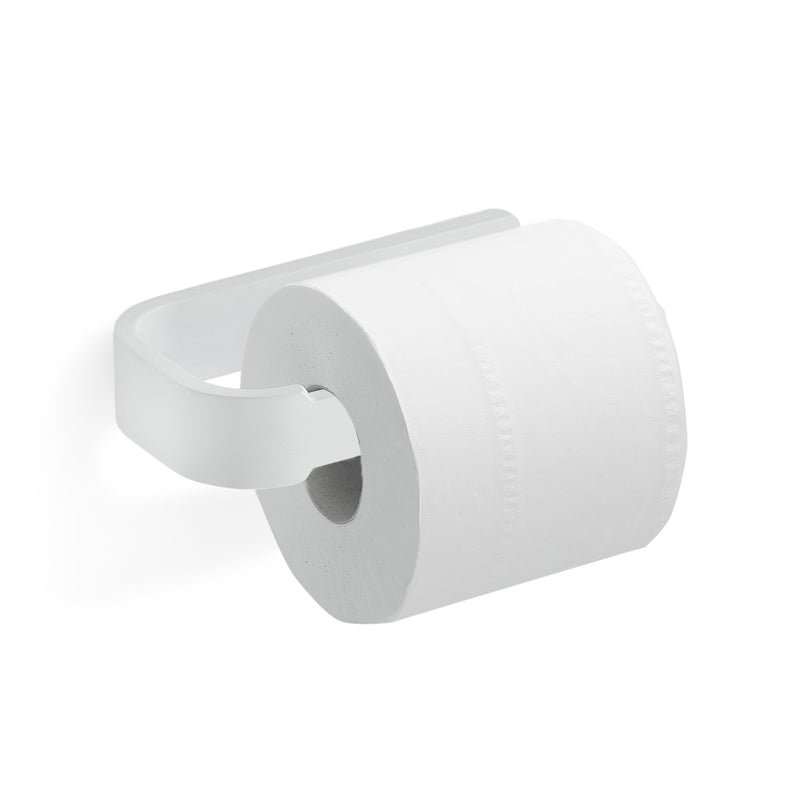 Gedy Outline Open Toilet Roll Holder - Matt White