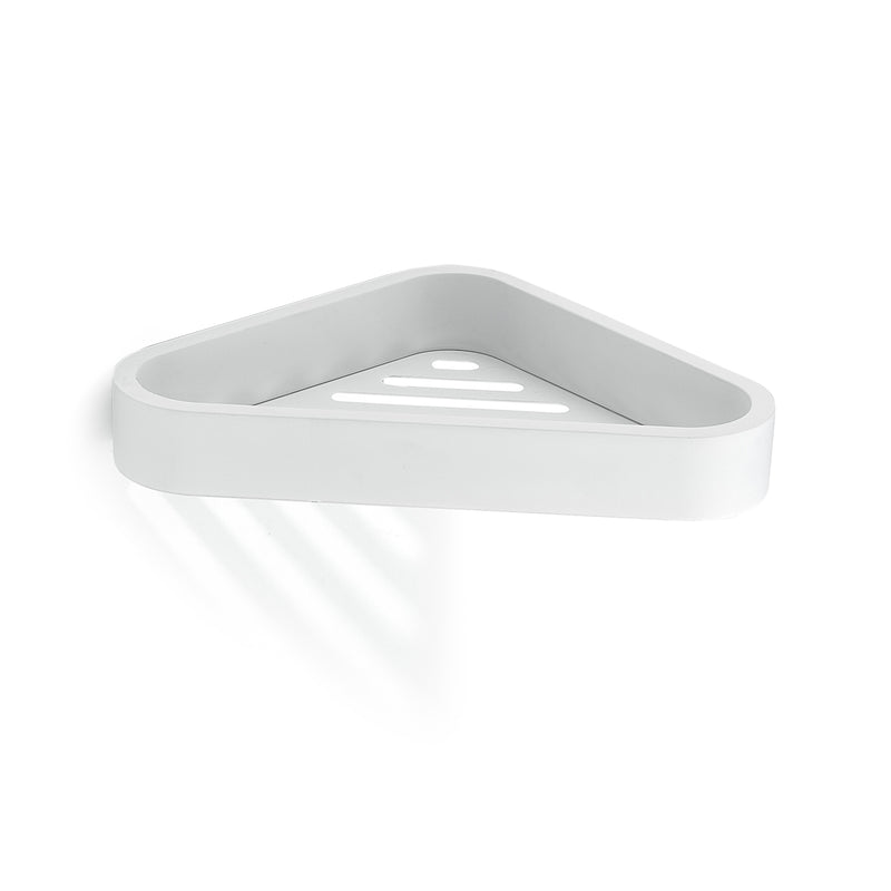 Gedy Outline Corner Shower Basket - Matt White