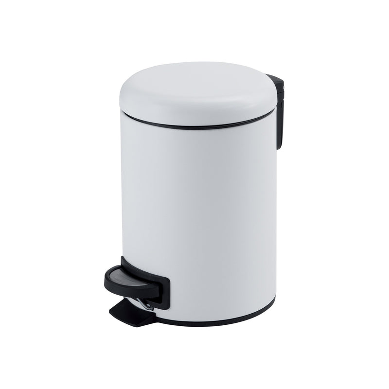 Potty Pedal Bin 5L - Matt White