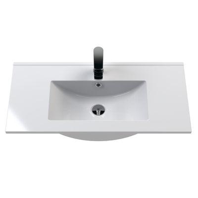 Hudson Reed Juno Floor Standing 800mm Vanity Unit With 2 Doors & Ceramic Basin