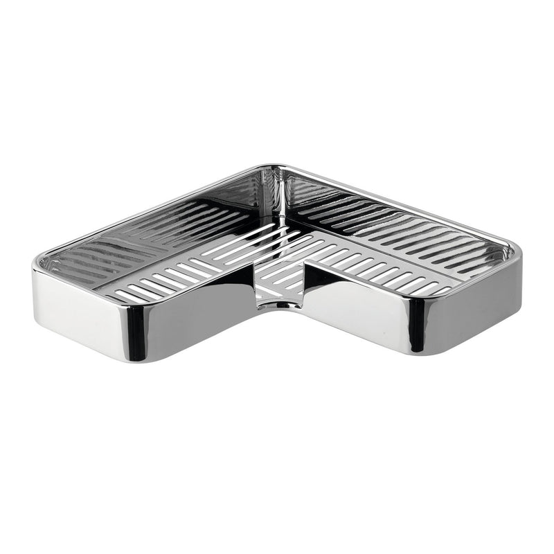 Origins Living Il Giglio Twin Corner Shower Basket - Chrome