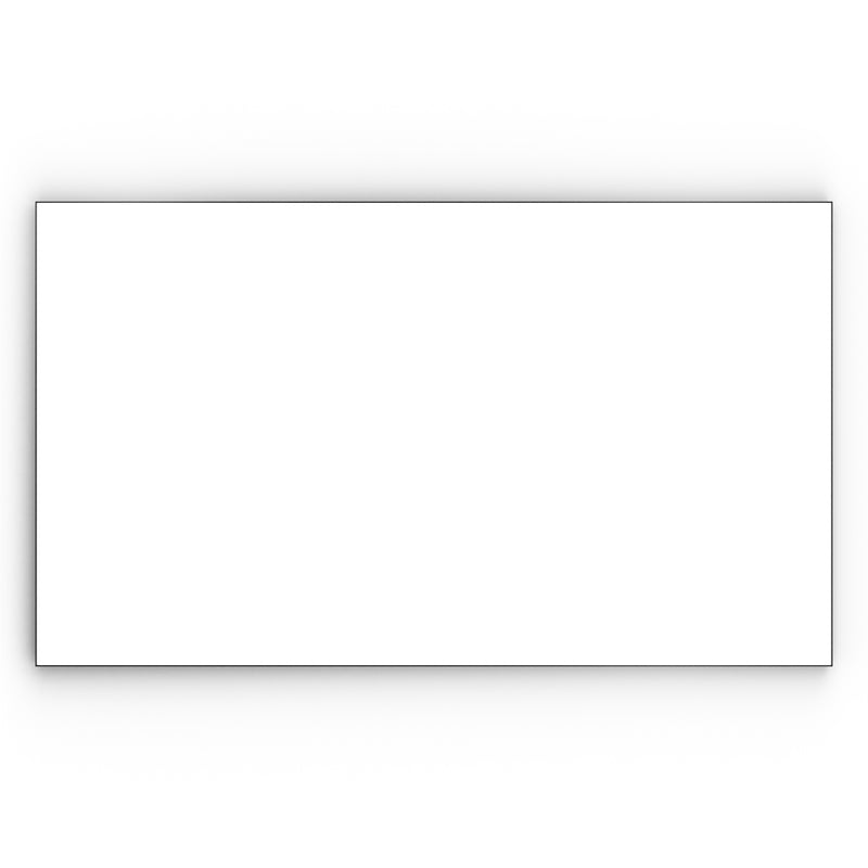 Origins Living Tate Rectangular Mirror 120x70cm - Matt Black