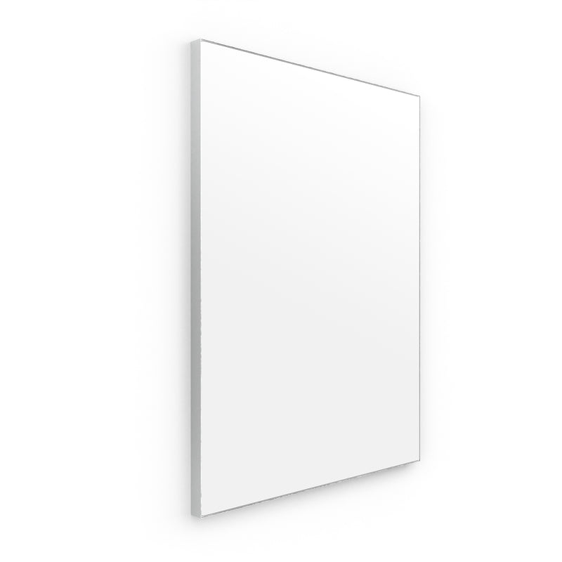 Origins Living Tate Rectangular Mirror 60x80cm - Polished Aluminium
