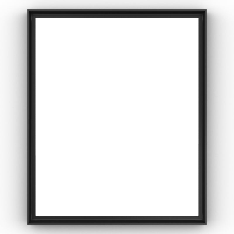 Origins Living Brooklyn Mirror 75 - 75x90cm - Brushed Black