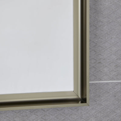 Origins Living Brooklyn Mirror 75 - 75x90cm - Brushed Bronze