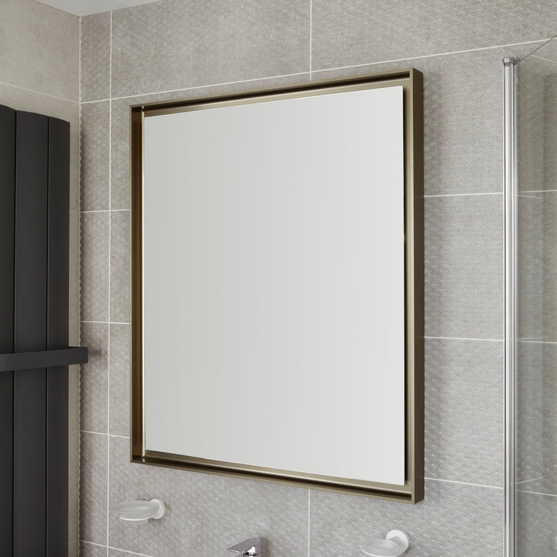 Origins Living Brooklyn Mirror 75 - 75x90cm - Brushed Bronze