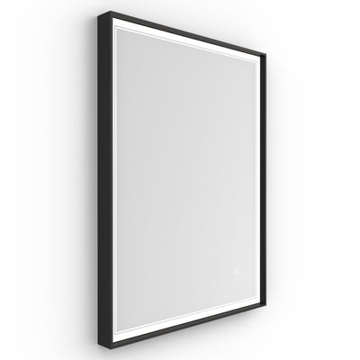Origins Living Astoria LED Illuminated Mirror 60 - 60x80cm - Black