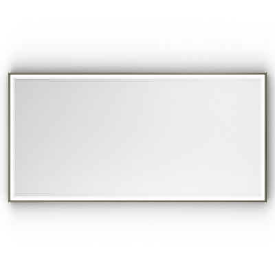 Origins Living Astoria LED Illuminated Mirror 140 - 140x70cm - Brushed Bronze