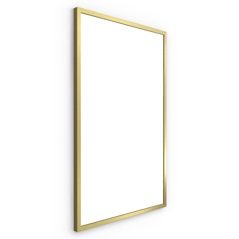 Origins Living Docklands Rectangular Mirror 50x80cm - Brushed Brass