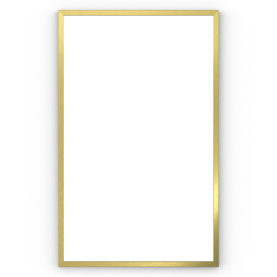 Origins Living Docklands Rectangular Mirror 50x80cm - Brushed Brass