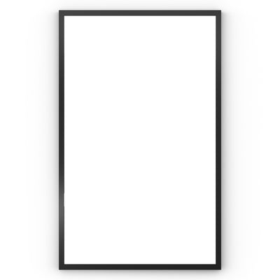 Origins Living Docklands Rectangular Mirror 50x80cm - Matt Black