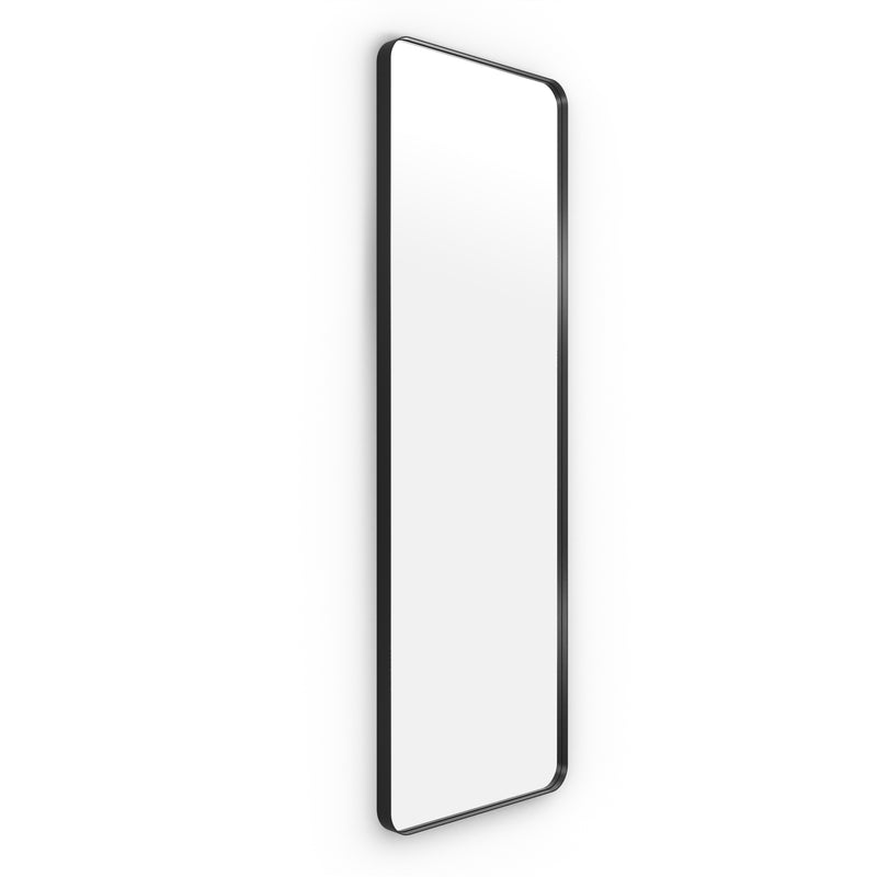 Origins Living City Rectangular Mirror 150x50cm - Matt Black