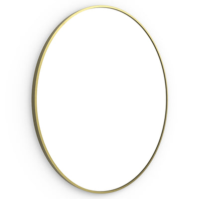 Origins Living Docklands Round Mirror 80cm -  Brushed Brass