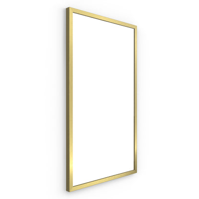 Origins Living Docklands Rectangular Mirror 40x70cm - Brushed Brass