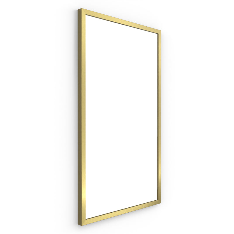 Origins Living Docklands Rectangular Mirror 40x70cm - Brushed Brass