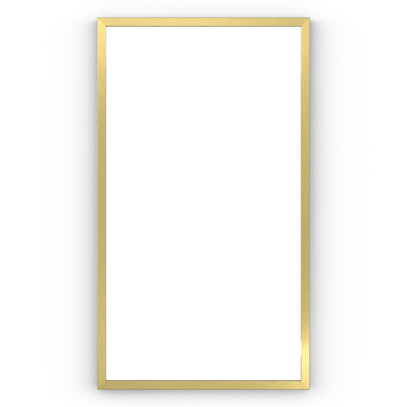 Origins Living Docklands Rectangular Mirror 40x70cm - Brushed Brass