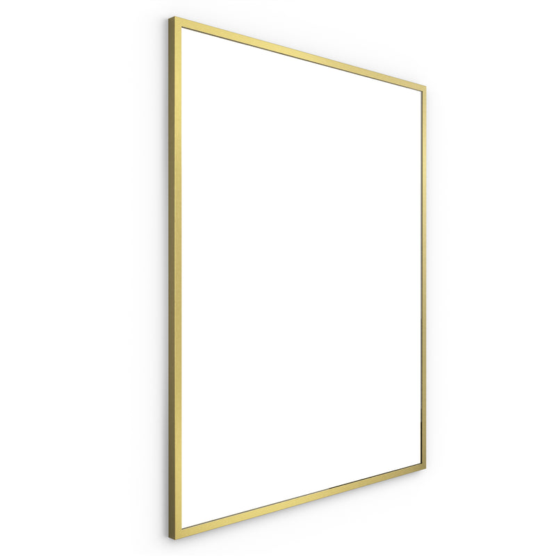 Origins Living Docklands Rectangular Mirror 80x100cm -  Brushed Brass