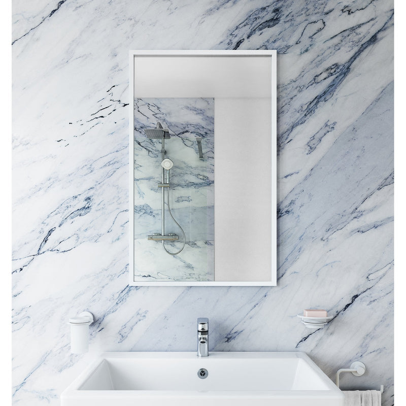 Origins Living Docklands Rectangular Mirror 40x70cm -  Matt White