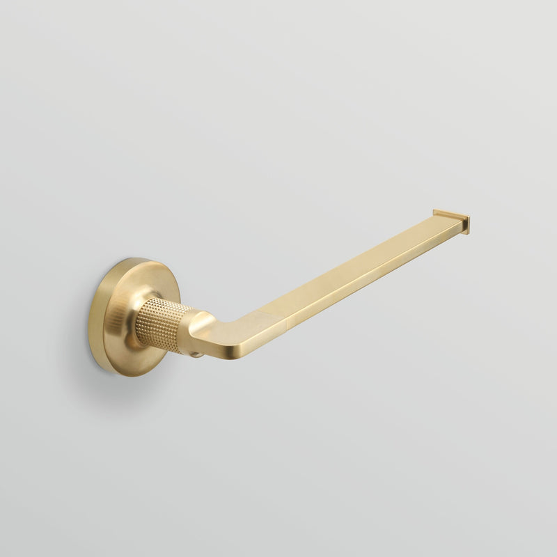 Baxter Open Towel Bar - Brushed Brass