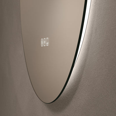Claris Round Illuminated Mirror 60cm