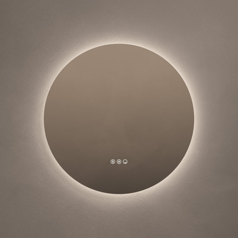 Claris Round Illuminated Mirror 60cm