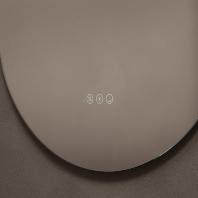 Claris Round Illuminated Mirror 60cm