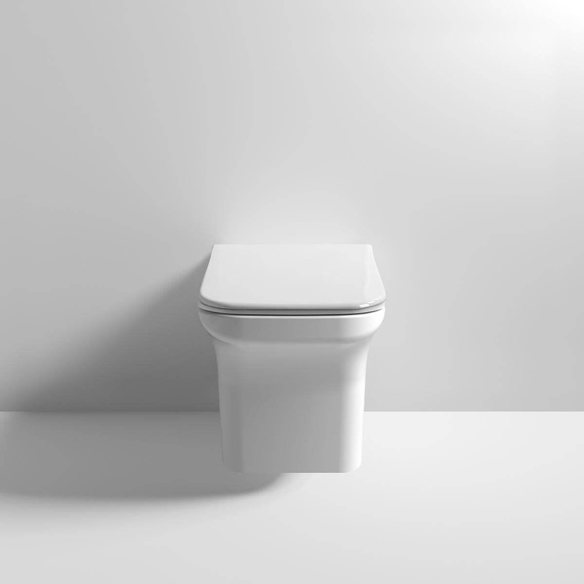 Como Rimless Wall Hung Toilet & Soft Close Seat