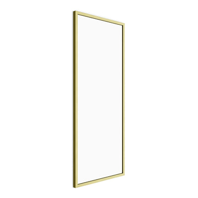 Origins Living Docklands Rectangular Mirror 41 40x100cm - Brushed Brass
