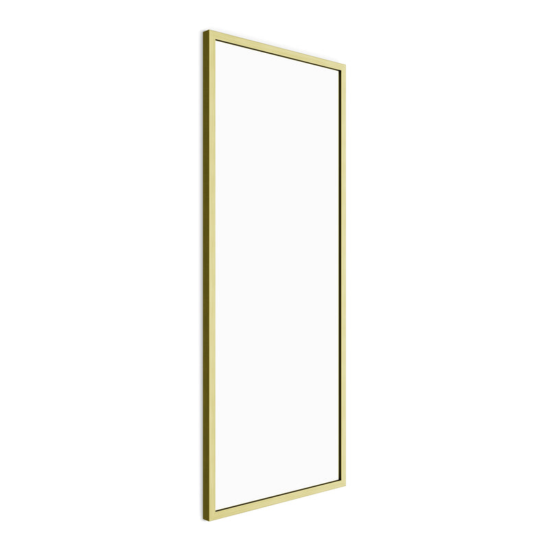 Origins Living Docklands Rectangular Mirror 41 40x100cm - Brushed Brass