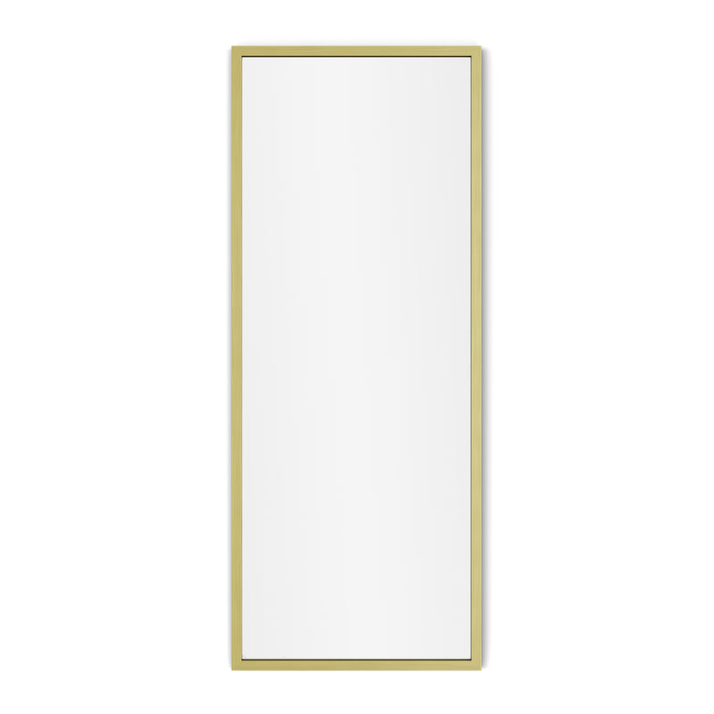 Origins Living Docklands Rectangular Mirror 41 40x100cm - Brushed Brass