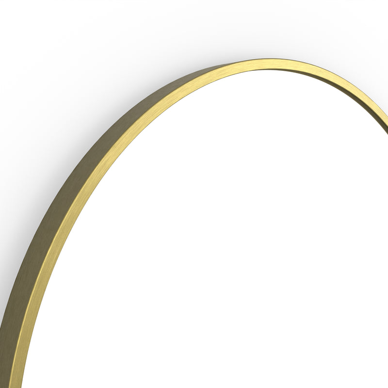 Origins Living Docklands Capsule Mirror 50x80cm - Brushed Brass