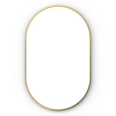 Origins Living Docklands Capsule Mirror 50x80cm - Brushed Brass