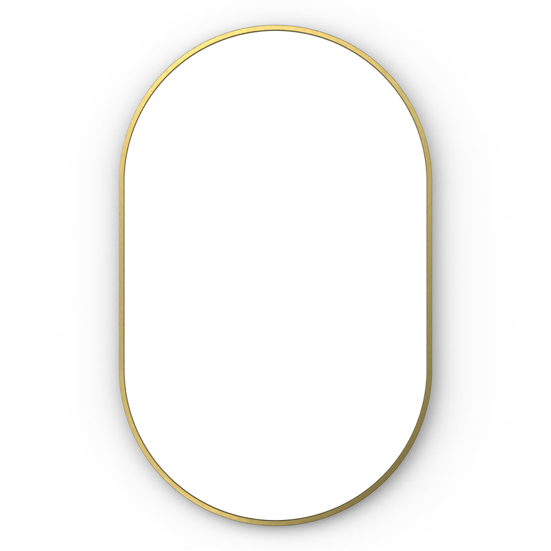 Origins Living Docklands Capsule Mirror 50x80cm - Brushed Brass