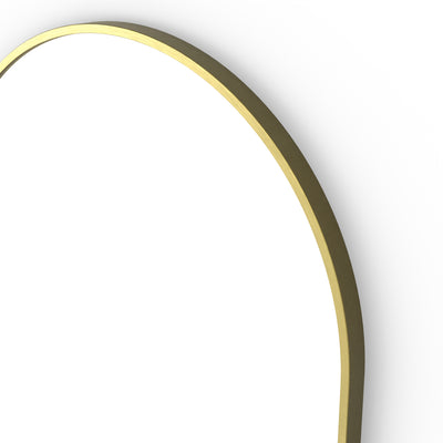 Origins Living Docklands Capsule Mirror 50x80cm - Brushed Brass