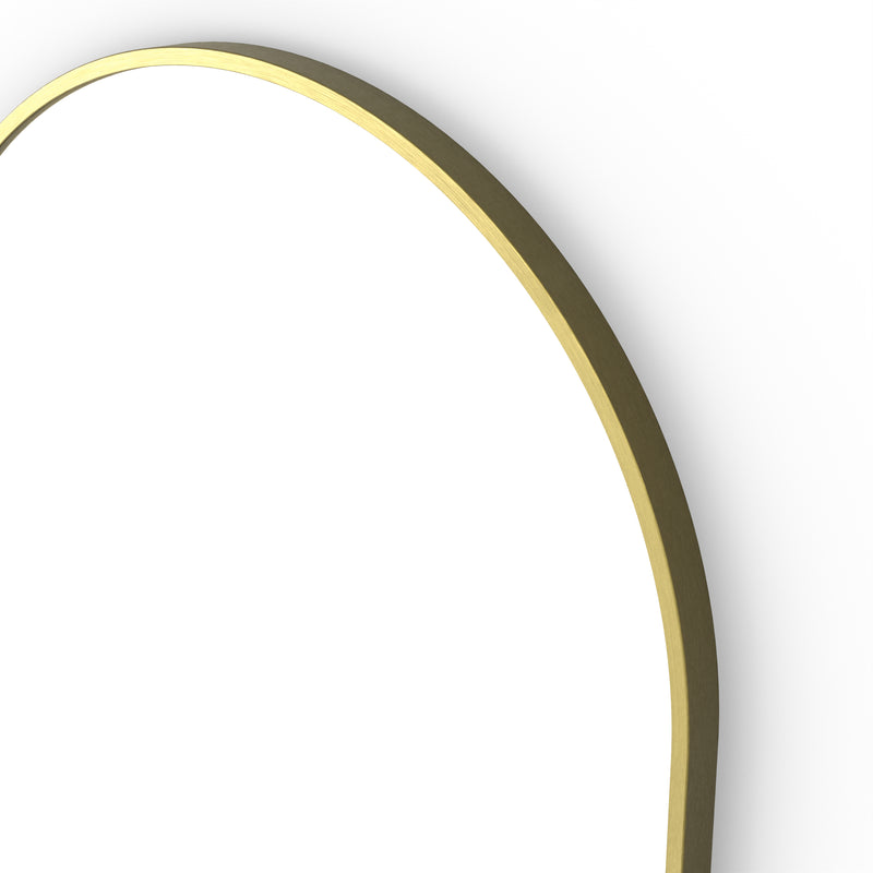 Origins Living Docklands Capsule Mirror 50x80cm - Brushed Brass