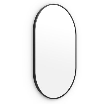 Origins Living Docklands Capsule Mirror 50x80cm - Matt Black