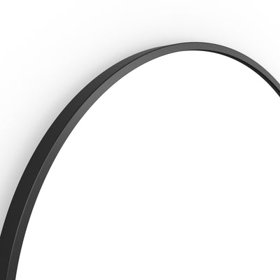 Origins Living Docklands Capsule Mirror 50x80cm - Matt Black