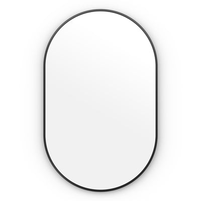 Origins Living Docklands Capsule Mirror 50x80cm - Matt Black