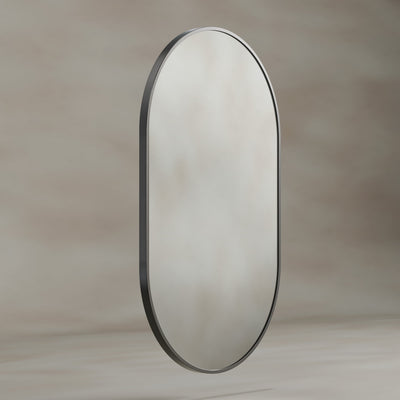 Docklands Capsule Mirror 50x80cm - Gunmetal