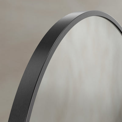 Docklands Capsule Mirror 50x80cm - Gunmetal