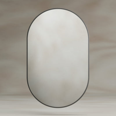 Origins Living Docklands Capsule Mirror 50x80cm - Gunmetal